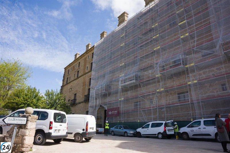 El Parador de Oropesa inicia ambiciosas obras con una inversión superior a 12 millones de euros.