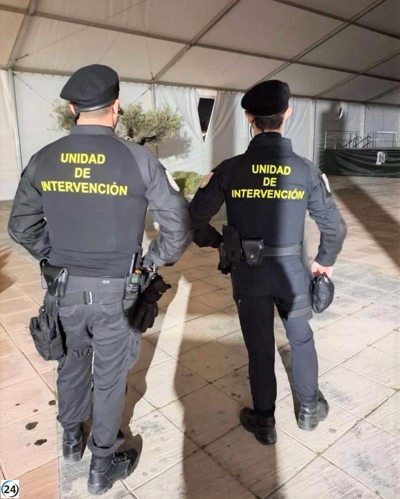 Detienen a dos en Ciudad Real por operar ilegalmente servicios de seguridad.