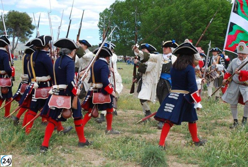 Almansa se prepara para celebrar su histórica batalla con un intenso fin de semana de pólvora y homenajes a la Comunitat Valenciana.