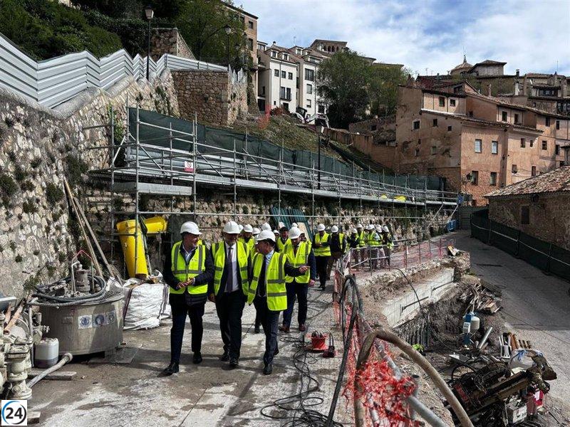 Remontes al Casco de Cuenca estarán operativos en febrero de 2026, con capacidad para 6.000 personas por hora.