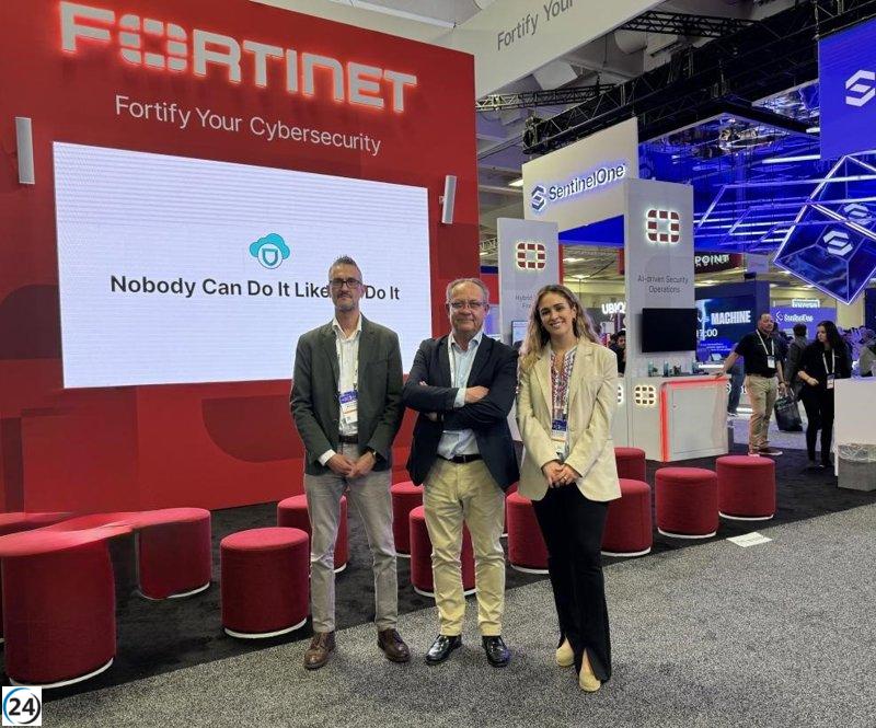 C-LM se reúne con Fortinet en EE. UU. para fortalecer la ciberseguridad.