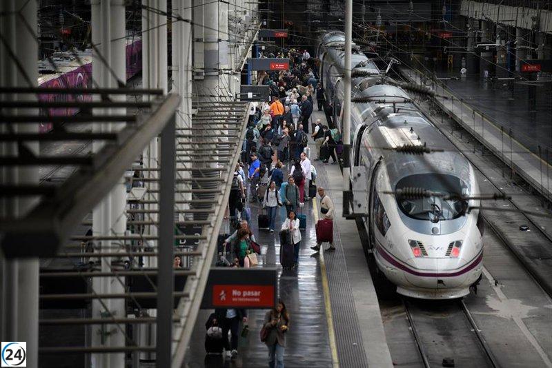 Robo de cable en Toledo impacta a 30 trenes y afecta a 10.700 pasajeros en la ruta Madrid-Sevilla.