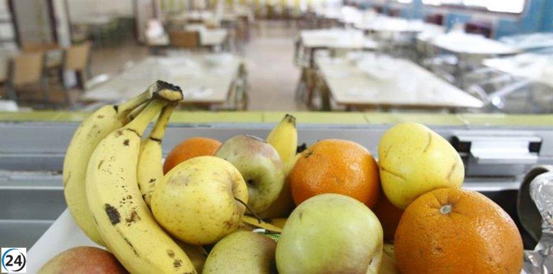 La cuota del comedor escolar en C-LM será de 5,4 euros en el año académico 2025/2026.