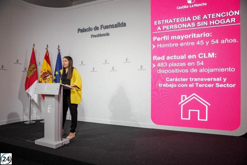 C-LM destina 19 millones para combatir la pobreza extrema en su nueva estrategia para personas sin hogar 2025-2030.