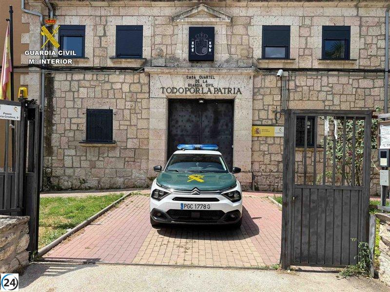 Detenidos en Brihuega dos individuos por múltiples delitos, incluyendo estafa y robo.