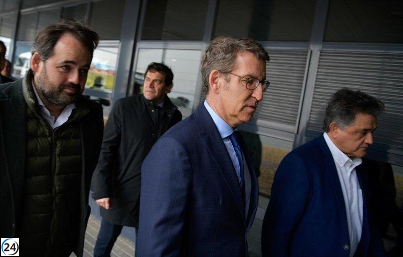 Feijóo respaldará a Núñez en un evento en Guadalajara este viernes junto a Guarinos.