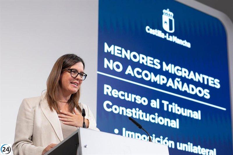 C-LM decide impugnar la medida de distribución de migrantes menores debido a la escasez de fondos.