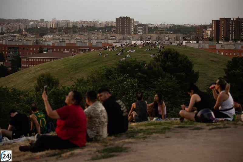 Alerta amarilla por calor en Cuenca, Albacete y Toledo, y por tormentas en Guadalajara este domingo.