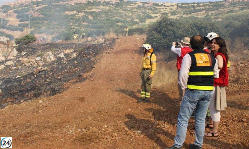 Infocam lanza un operativo de 80 efectivos para realizar quemas controladas en Puertollano.