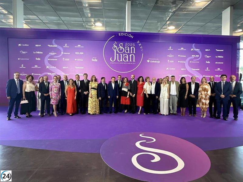 La FEDA otorga 14 premios en la XXVI edición de los Premios San Juan a empresas de Albacete y Castilla-La Mancha.