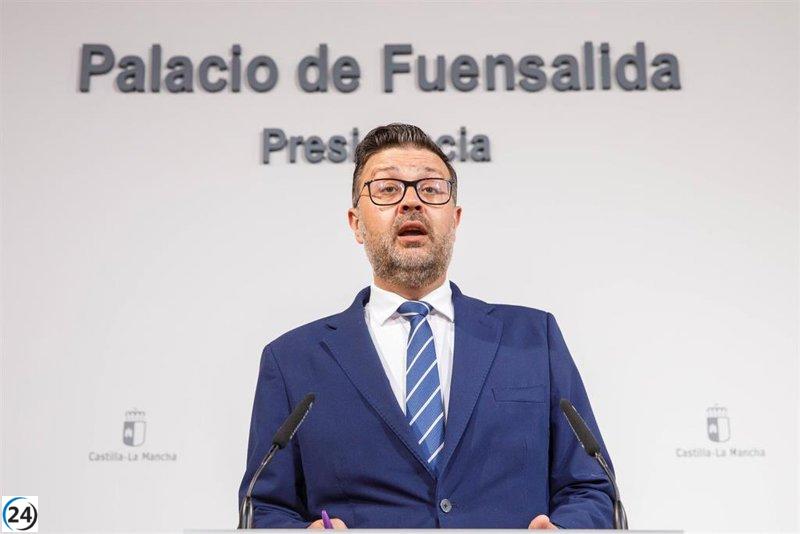 Expertos visitarán Saceruela para inspeccionar el colapso del muro en la escuela tras la tormenta.