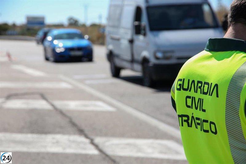 Detenido por superar en más del doble el límite de velocidad en la AP-36 en Cuenca.