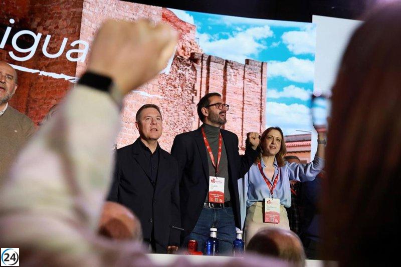 Maestre (PSOE C-LM) afirma que Page atraviesa su mejor etapa y cuenta con el respaldo total de los militantes regionales.