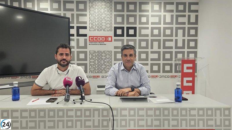 CCOO critica la descoordinación y la imprudencia empresarial en los recientes incendios de Guadalajara.