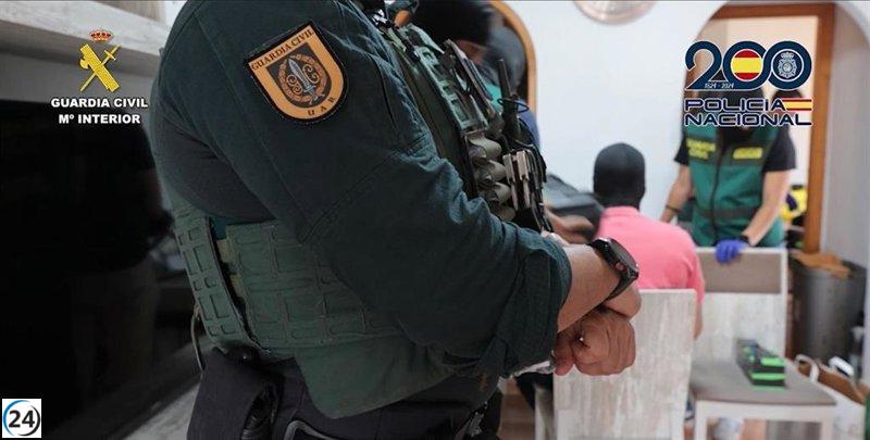 Capturan a tres sospechosos de asalto a bancos en España.