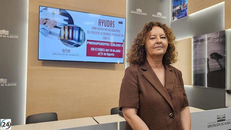 Albacete extiende apoyo a secretarías de municipios de hasta 2.000 habitantes.