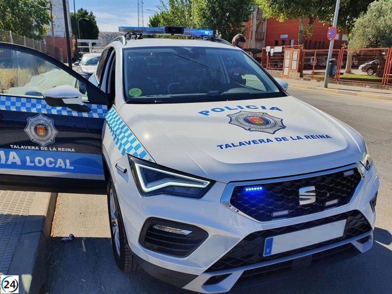 Detienen a tres en Talavera por el hurto de tapas de alcantarilla.