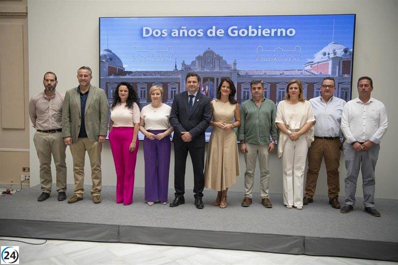 La Diputación de Ciudad Real destaca por su histórico gasto en municipios y generación de empleo tras la colaboración de PP y Vox.