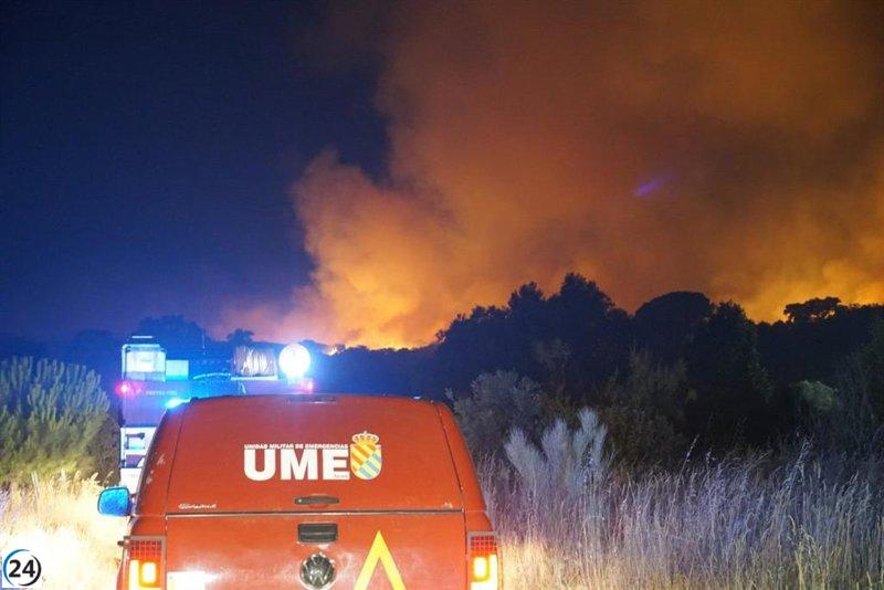 El incendio de Méntrida (Toledo) presenta mejoría y ya está contenido tras consumir 3.000 hectáreas.