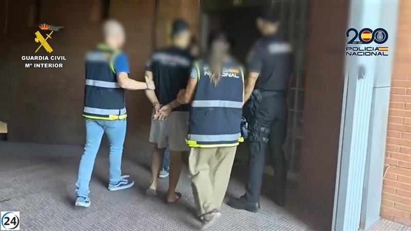 Desarticulan banda de ladrones que sustrajo cobre por más de 567.000 euros en varias provincias españolas.