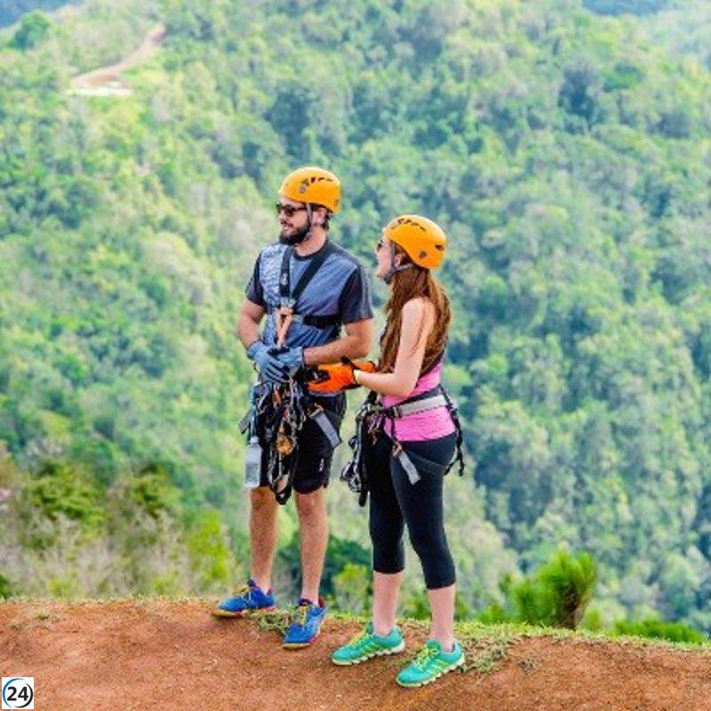 Toroverde Cuenca presenta la tirolina más rápida del mundo y la segunda más extensa de Europa.