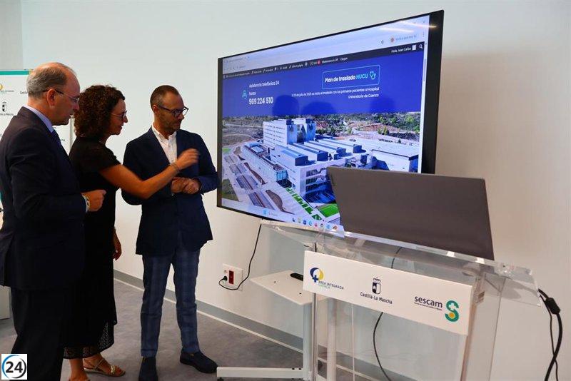 El nuevo Hospital Universitario de Cuenca abrirá sus puertas a los primeros pacientes el 29 de julio.