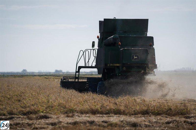 C-LM autoriza cosechas en días de alto riesgo de incendios, exceptuando horas pico y con tractor a la mano.