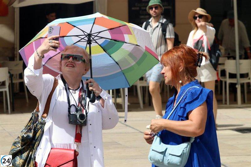 Toledo marca un récord de 42,4ºC mientras 67 estaciones de AEMET superan los 40ºC este jueves.