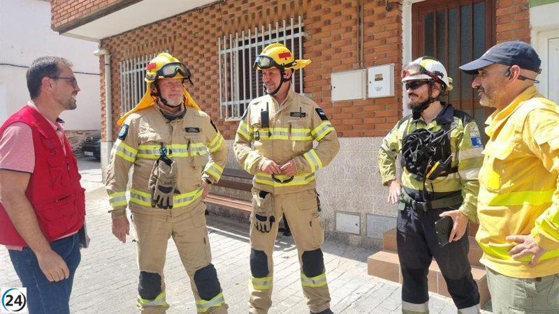 Delegación estonia regresa a C-LM para capacitación en gestión de emergencias forestales.