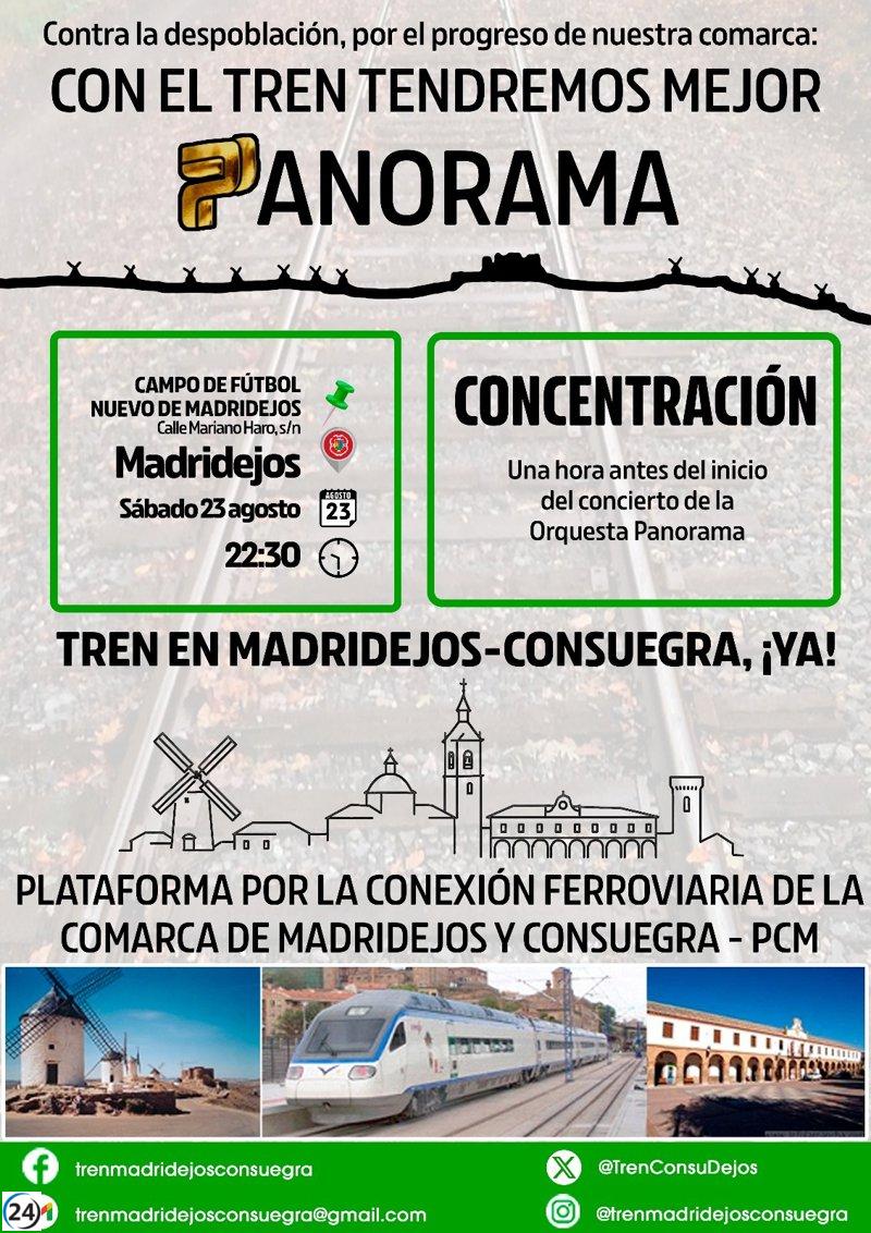 Convocan manifestación el sábado para exigir la construcción del tramo Mora-Alcázar en la línea Madrid-Jaén.
