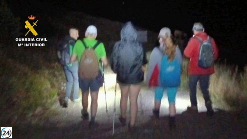 Rescatan a tres montañeros de Ciudad Real en el Pirineo, cerca del glaciar del Aneto.