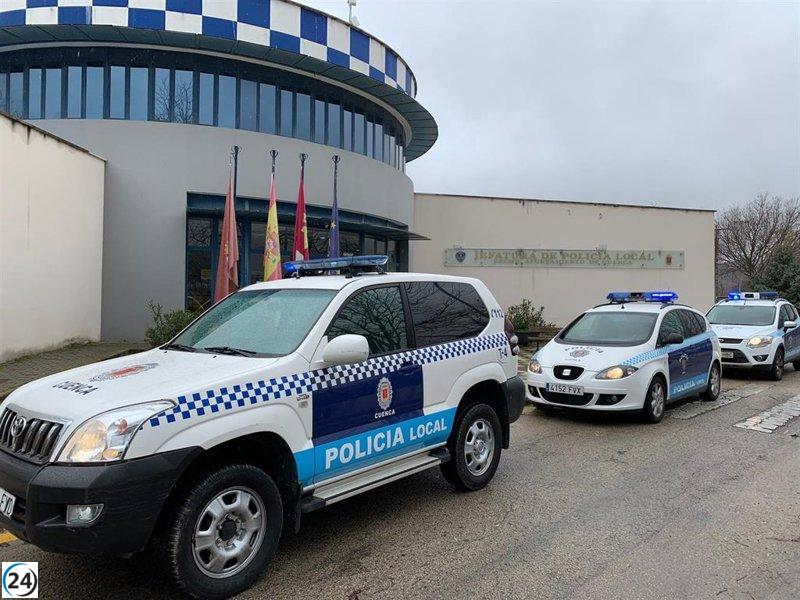 Detenido en Cuenca el conductor de un patinete que huyó tras chocar con una niña y un coche.