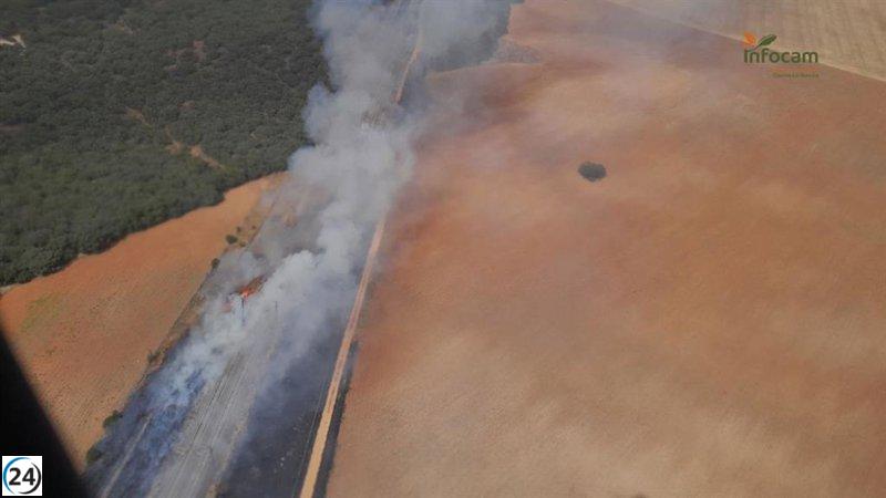 Incendio en Yebes provoca la suspensión del AVE; la situación se clasifica como Nivel 0.