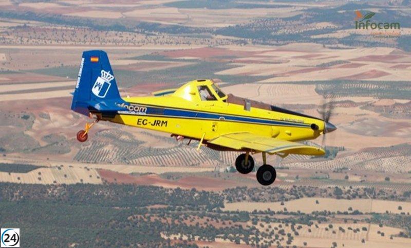 Fuego en Cerro Piojo: Combate terrestre y aéreo en Almansa.