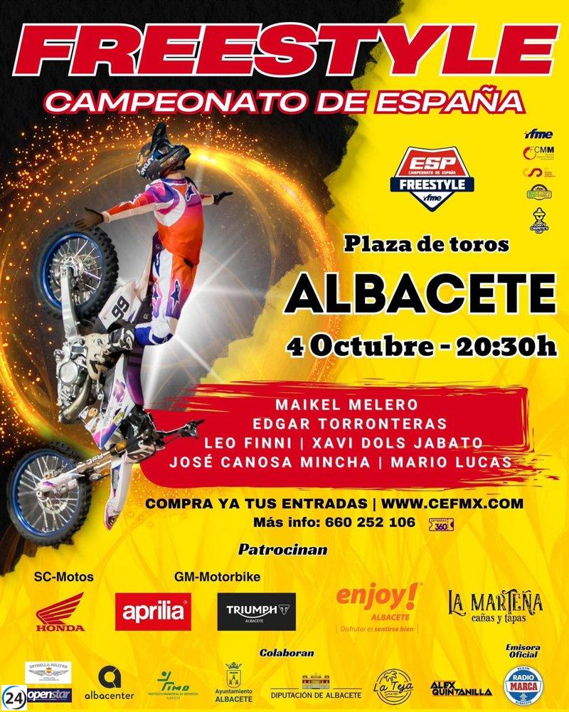 Este sábado, Albacete será sede del Freestyle Motocross con la participación de Edgar Torronteras, Mario Lucas y Leo Finni.