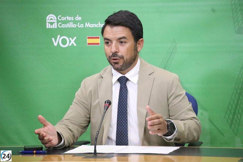 Vox critica a las Cortes de C-LM por no abordar la prohibición del velo islámico ni la celebración del cordero: