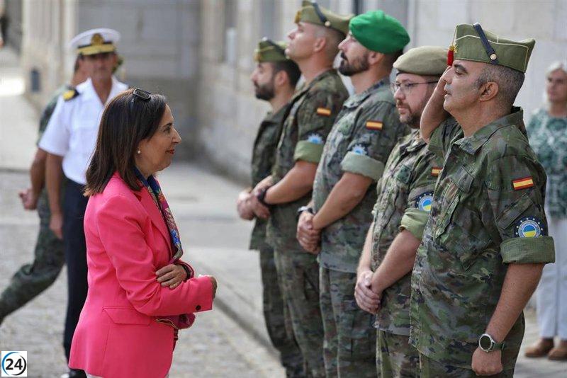 Robles reafirma el compromiso de España con Ucrania 