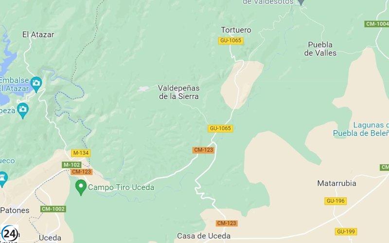 Tragedia en Valdepeñas de la Sierra: un muerto y un herido tras accidente automovilístico.