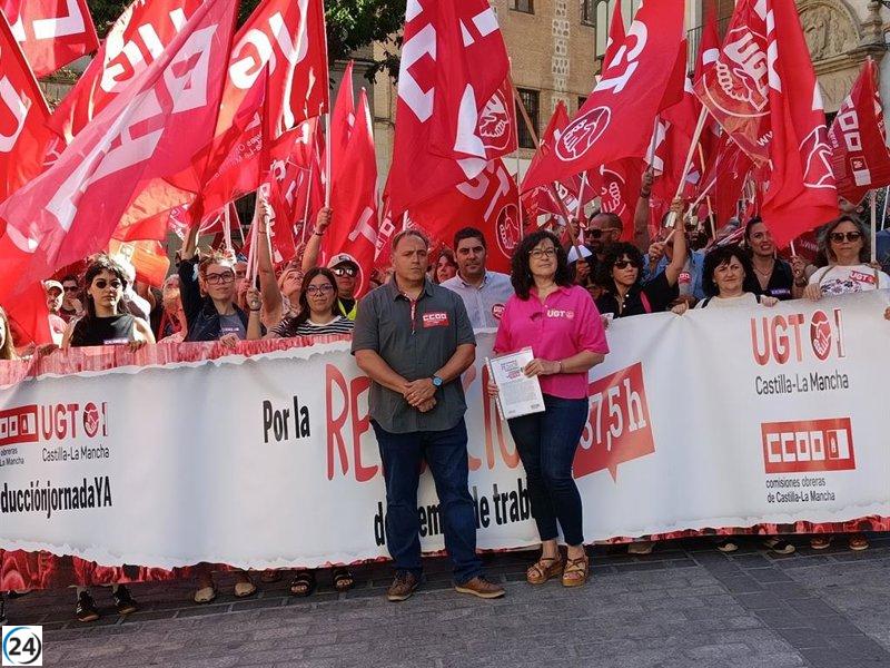 Sindicatos critican a PP, Vox y Junts por oponerse a la jornada laboral corta.