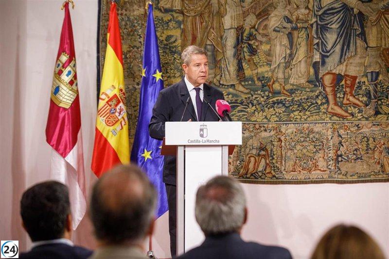 García-Page critica que la tragedia en Gaza sumerja el debate político en España en la confusión.
