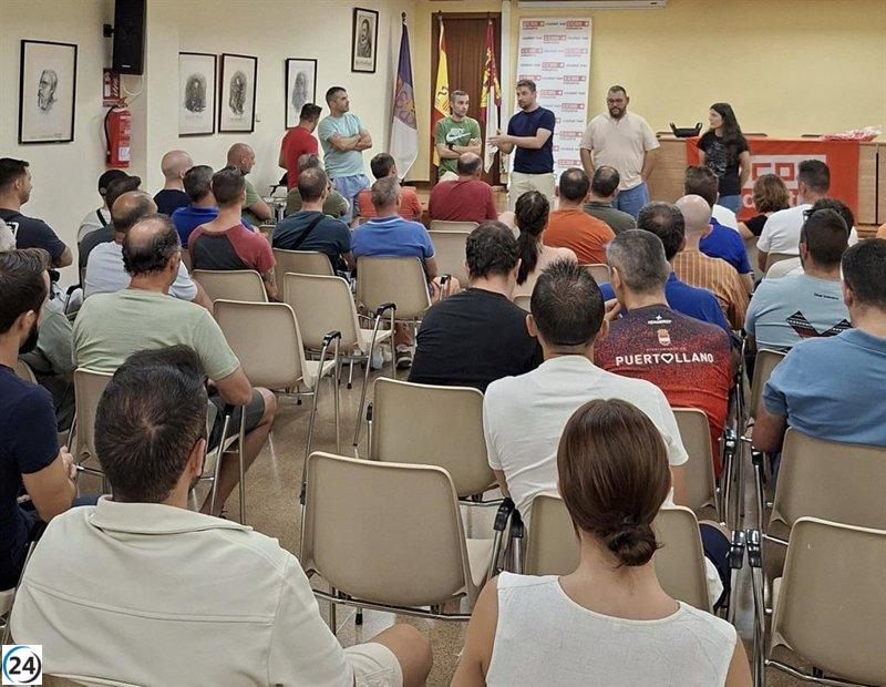 Sindicatos UGT y CCOO convocan protestas en Ciudad Real por estancamiento en negociaciones del convenio del metal.