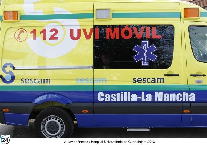 Un joven obrero de 30 años se encuentra hospitalizado tras caer desde seis metros en Arenales de San Gregorio.