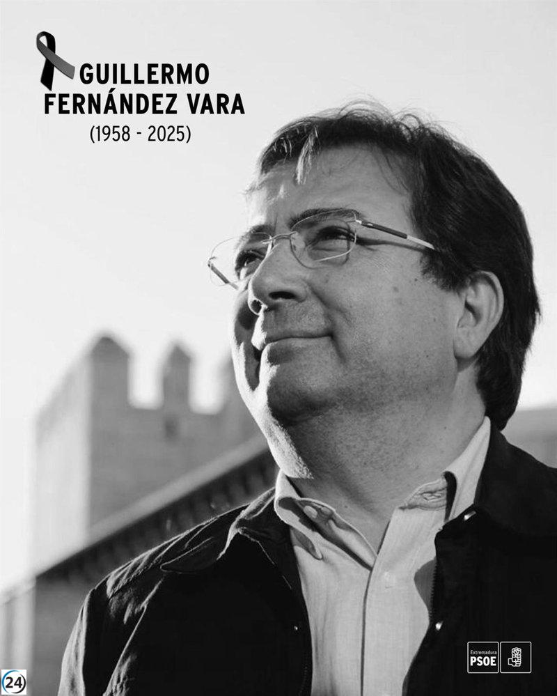 Page lamenta profundamente el fallecimiento de Fernández Vara y destaca su dedicación a una sociedad más equitativa.