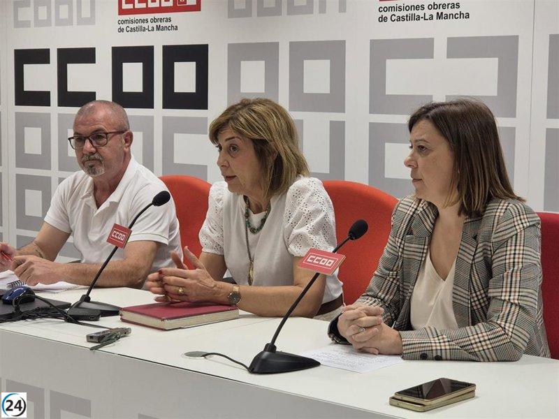 CCOO exige al Sescam la pronta concesión de contratos de transporte sanitario en la región.