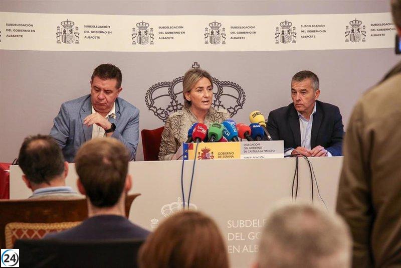 El Gobierno invierte 40 millones de euros en reparar los daños de la dana en Albacete.