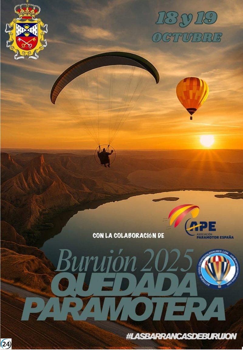 Ecologistas alertan a la Junta sobre un evento de paramotor en las Barrancas de Castrejón.