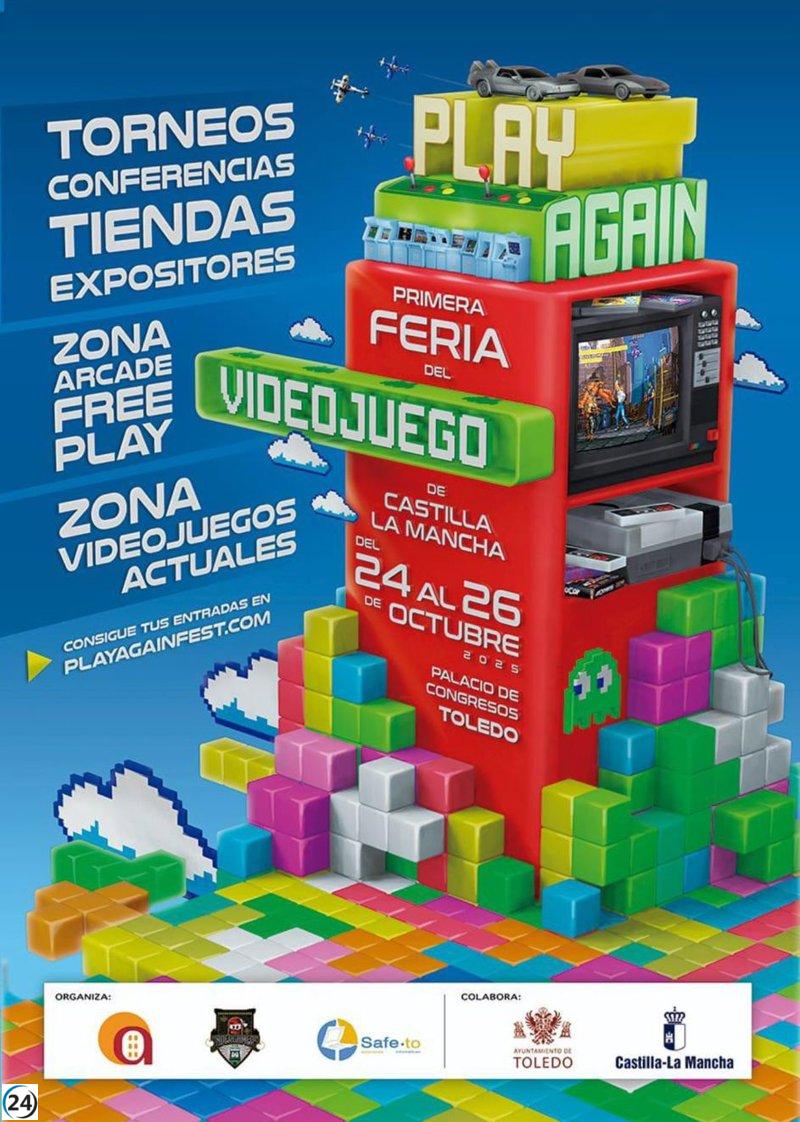 Toledo se convierte en la sede del Play Again Fest del 24 al 26 de octubre, celebrando el mundo de las recreativas.