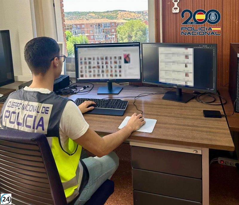 Arrestado en Toledo por producir y distribuir imágenes sexuales generadas por IA de 26 mujeres.