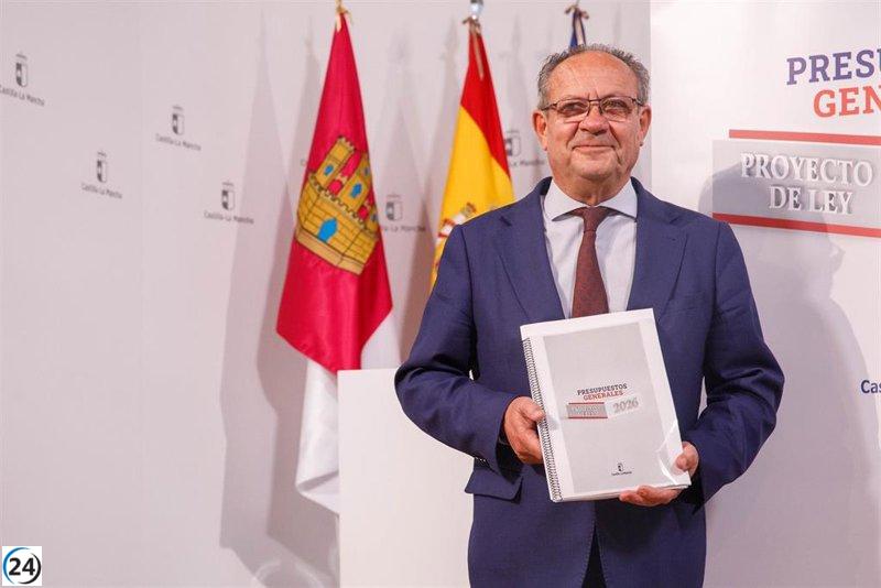 C-LM prevé un presupuesto de 12.903 millones en 2026 para impulsar el gasto social y bajar impuestos.