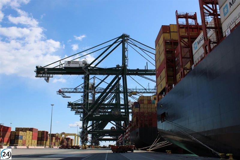 Aumento del 3,7% en las exportaciones de Castilla-La Mancha durante agosto.